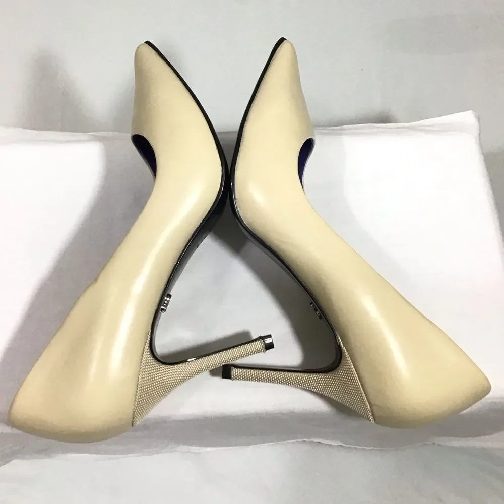 Antonia Saint New York Zoey Pointed Toe Pump Shoes Size 11 Nude